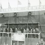 1959 photo Lincoln Center groundbreaking ceremony